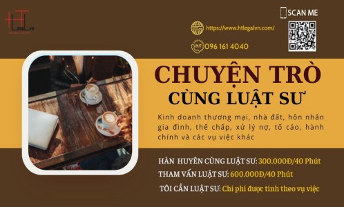 DỊCH VỤ CHUYỆN TRÒ CÙNG LUẬT SƯ (CÔNG TY LUẬT UY TÍN TẠI TP. HỒ CHÍ MINH, VIỆT NAM)